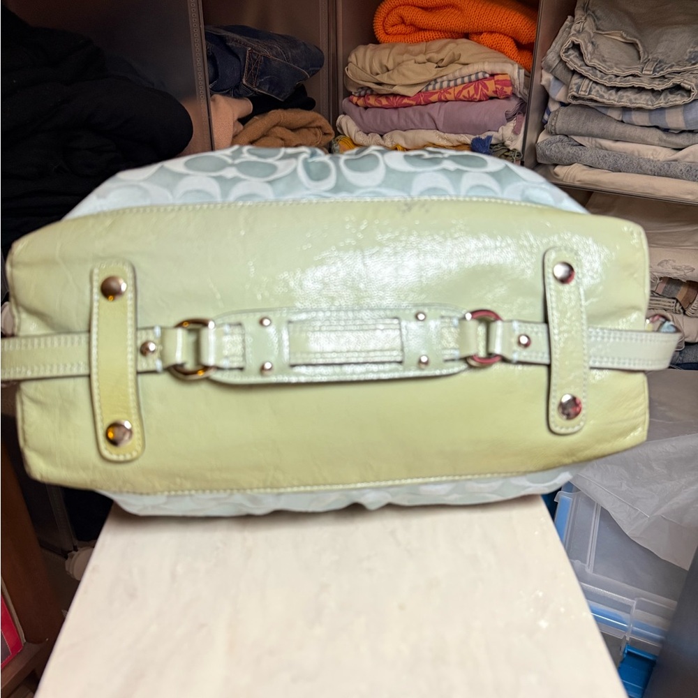 Coach Ashley Signature Satchel “Rare” Y2K bag - Picture 5 of 9